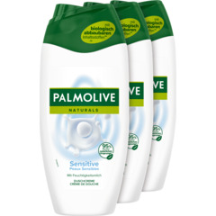 Palmolive Duschcreme Natural Sensitive 3 x 250 ml