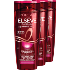 L'Oréal Elsève Full Resist Power Booster Pflegeshampoo 3 x 250 ml