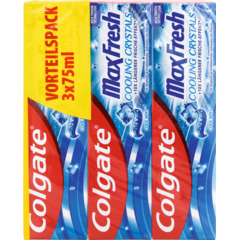 Colgate Dentifrice Max Fresh Cooling 3 x 75 ml