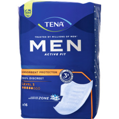 Tena Men Protège-slips Level 3 16 pièces