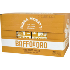 Moretti Baffo d'Oro 24x33cl