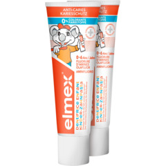 Elmex dentifrice enfants 2 x 75 ml