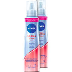 Nivea Ultra Strong Styling Mousse 2 x 150 ml