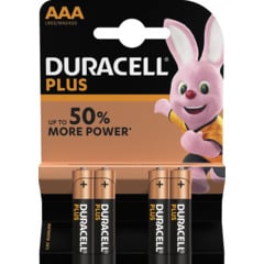 Duracell Plus AAA / LR03 4er Pack
