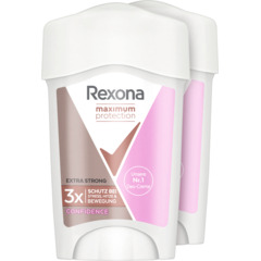 Rexona Déodorant Crème Maximum Protection Confidence 2 x 45 ml
