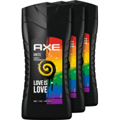 Axe Gel doccia Unite Love is Love 3 x 250 ml