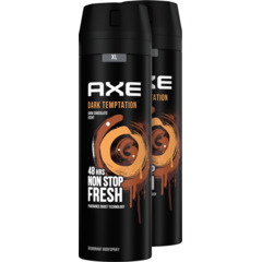 Axe Aero Deo Dark Temptation 2 x 200 ml