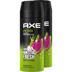 Axe Deodorante Aero Epic Fresh 2 x 150 ml
