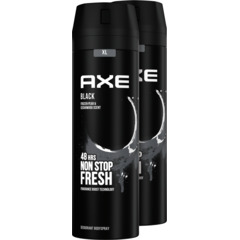 Axe Deodorante Aero Black 2 x 200 ml
