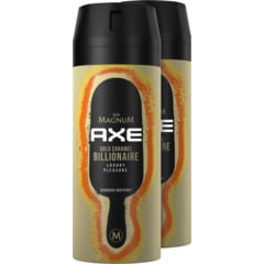 Axe Deodorante Aero Magnum Gold Caramel 2 x 150 ml