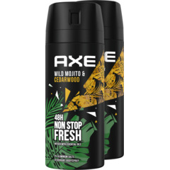 Axe Deodorante Aero Wild Mojito 2 x 150 ml