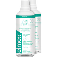 Elmex Zahnspülung Sensitive 2 x 400 ml