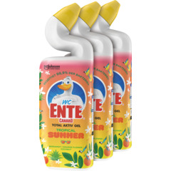 WC Ente Total Aktiv Gel Tropical Summer 3 x 750 ml