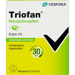Triofan Heuschnupfen Augentr. 15x0.5 ml