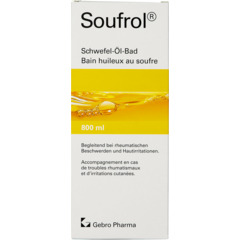 Soufrol Schwefel-Öl-Bad 800 ml