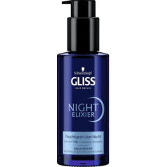 Gliss Hair Repair Night Elixier Aqua Revive 100 ml
