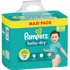 Pampers Baby-Dry taille 6 Maxi Pack 78 couches