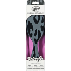Wet Brush Haarbürste Detangler Leopard Dark Grey