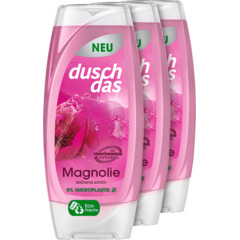 Duschdas Duschgel Magnolie 3 x 225 ml