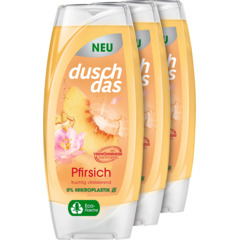 Duschdas Duschgel Pfirsich 3 x 225 ml