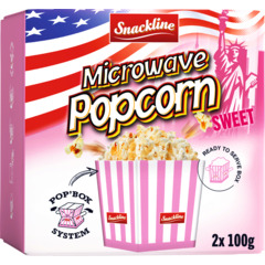 Snackline Popcorn Micro süss 2 x 100 g