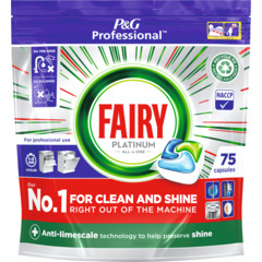 Fairy Platinum Pastiglie per lavastoviglie All in One Megapack 75 pastiglie