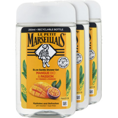 Le petit Marseillais Doccia Mango e Frutto della Passione 3 x 250 ml