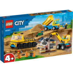 LEGO City Baufahrzeuge mit Kran 60391