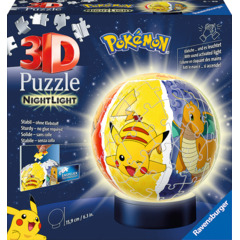 Puzzleball Nachtlicht Pokemon 72-tlg.