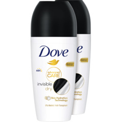 Dove Roll-on AC Invisible Dry 2 x 50 ml