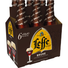 Leffe Bière Brune 6 x 33 cl