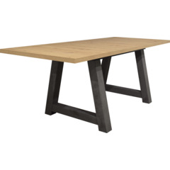 Extension de table Magna, A, chêne Plank
