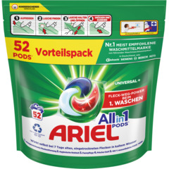 Ariel Pods All-in1 Universal 52 Waschgänge
