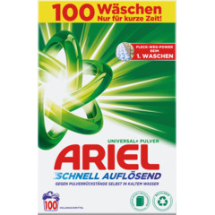 Ariel Vollwaschmittel Regulär 100 Waschgänge