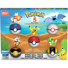 Mega Pokémon Poké Ball Pack 5 Figuren