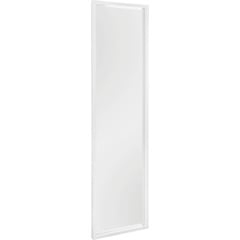 Specchio Alea 32x124cm plastica bianca