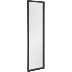Specchio Alea 32x124cm plastica nero