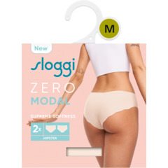 Sloggi Damen-Slip Zero Modal Hipster, 2er-Pack