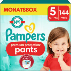 Pampers Premium Protection Pants Grösse 5 Monatsbox 144 Windeln