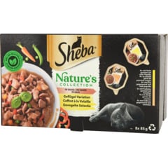 Sheba Nature's Collection Variation de Volaille en Sauce 8 x 85 g