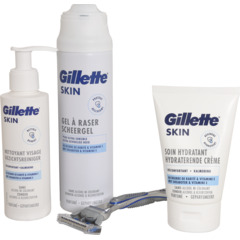 Gillette Skin Geschenk-Set Sensitive 4er