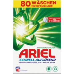 Ariel Wäschepulver Regulär 80 Waschgänge