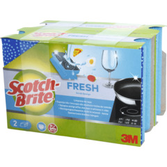 Scotch-Brite Éponge Fresh bleu 2x2er