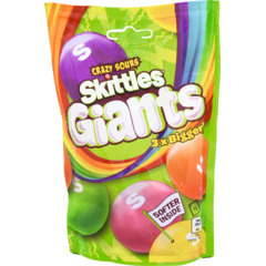 Skittles Giants Crazy Sour 132 g