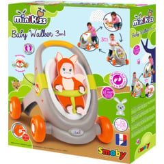 Smoby Minikiss Baby Walker Fox 3en1