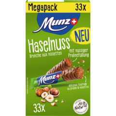 Munz Prügeli Haselnuss Mega-Pack 33 x 23 g
