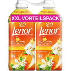 Lenor Orange&Verbena 2 x 56 Waschgänge