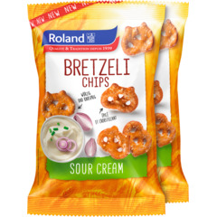 Roland Bretzeli Chips Crème Sure 2x180g