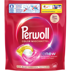 Perwoll Renew Caps Color 40 lavages