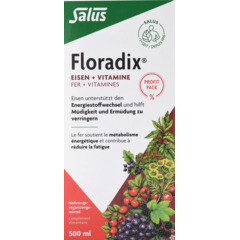 Floradix Fer + Vitamines Tonique 500 ml